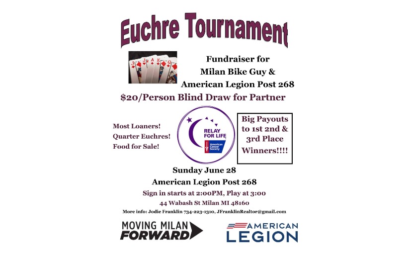 Euchre Tournament Fundraiser