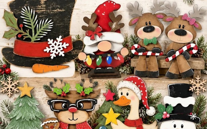 Holiday Shelf Decor Class